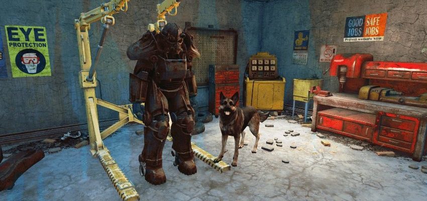 Как чинить силовую броню в Fallout 4